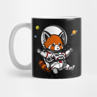 Red Panda Space Astronaut Mug